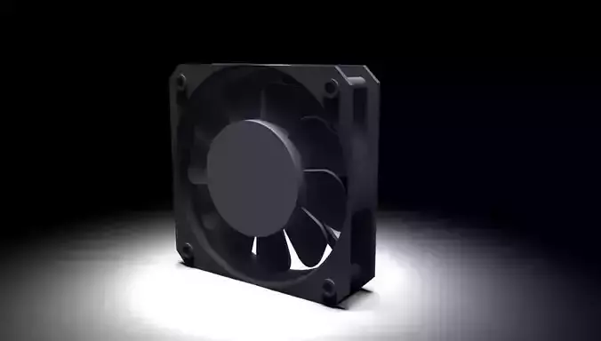 Request 40mm x 10mm dc computer fan iges or dwg 