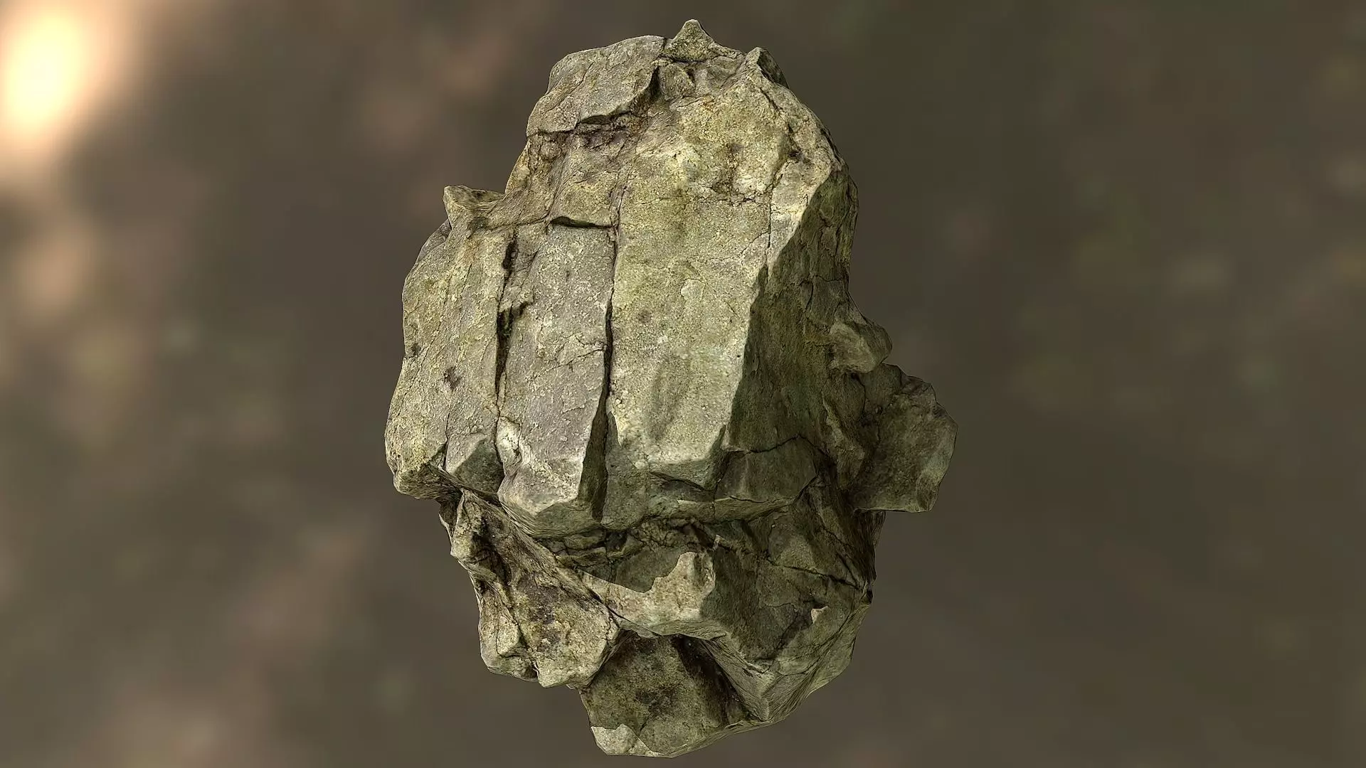 3D model Rock 3D model low poly piece of VR / AR / low-poly | CGTrader