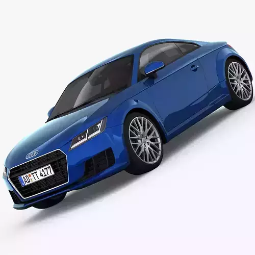 Audi TT Coupe 2015 detailed interior