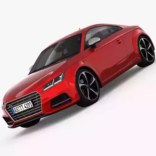 Audi TTS Coupe 2015 detailed interior