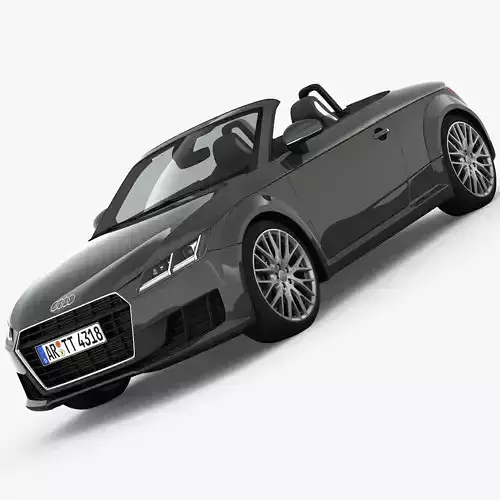 Audi TT Roadster 2015 detailed interior