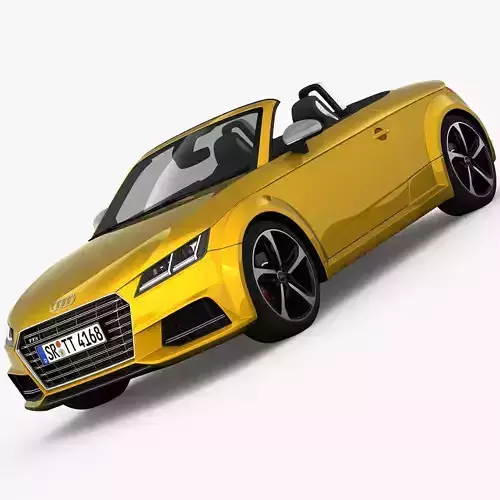 Audi TTS Roadster 2015 detailed interior