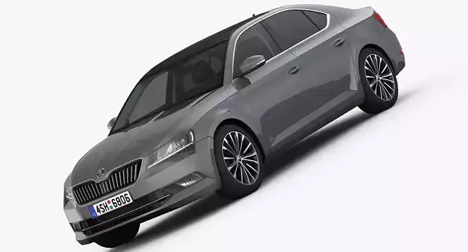 Skoda Superb 2016 detailed interior