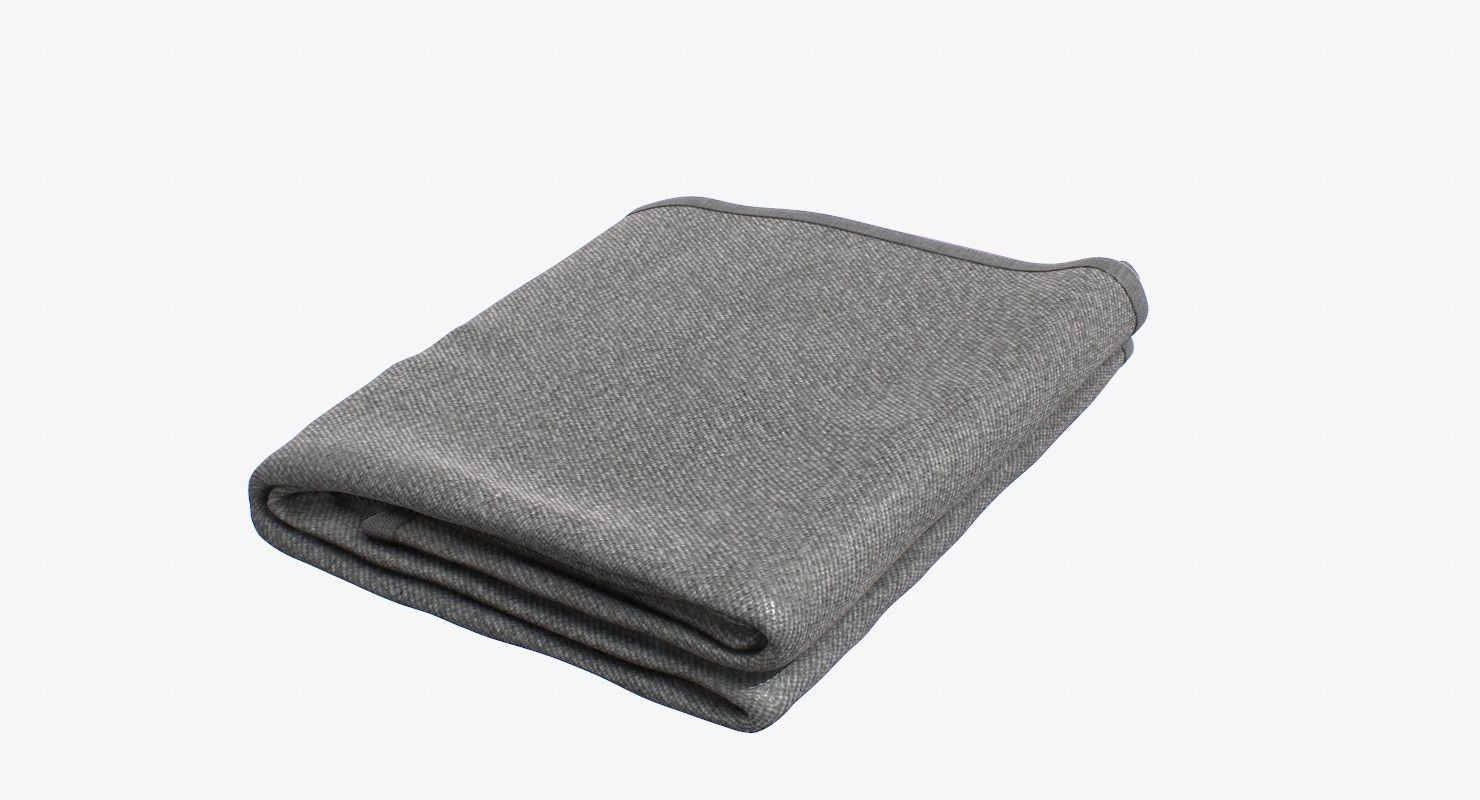 Blanket V4 Low-poly 3D model_3