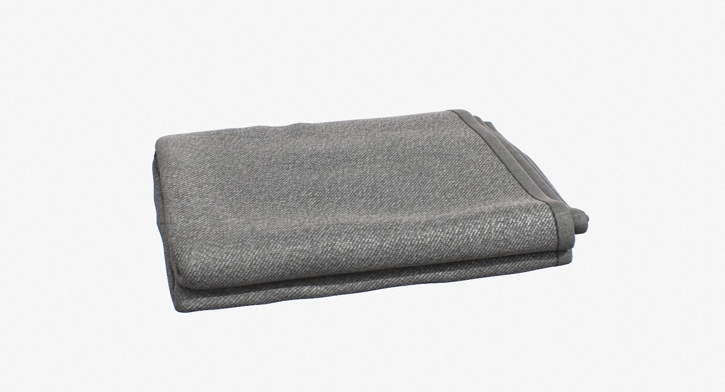 Blanket V4 Low-poly 3D model_2
