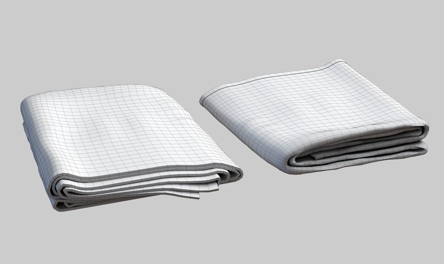 Blanket V4 Low-poly 3D model_14