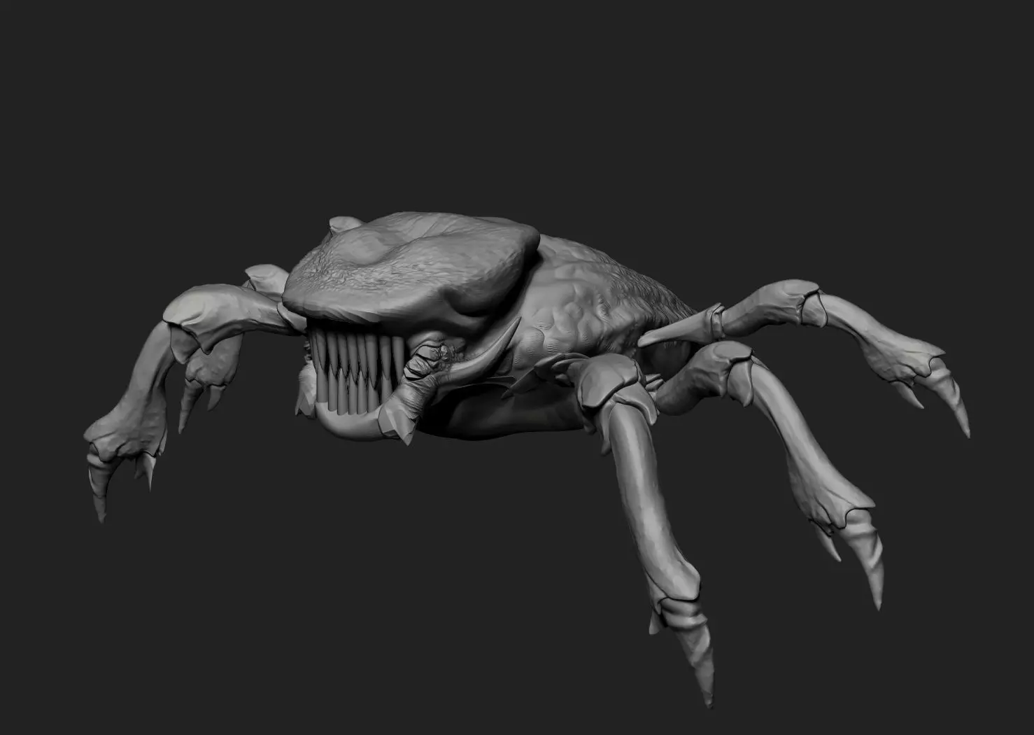 Spider Monster 3D print model_0