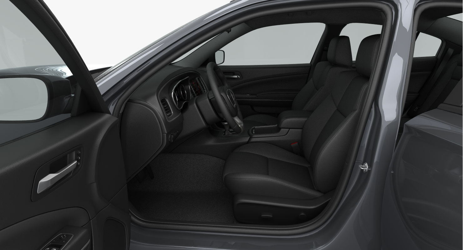 Dodge Charger SRT 392 2015 detailed interior 3D model_16