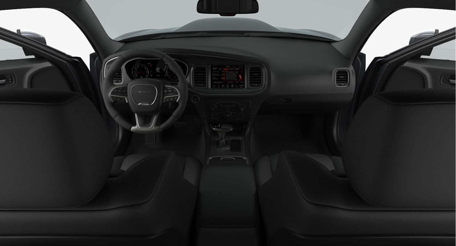 Dodge Charger SRT 392 2015 detailed interior 3D model_18