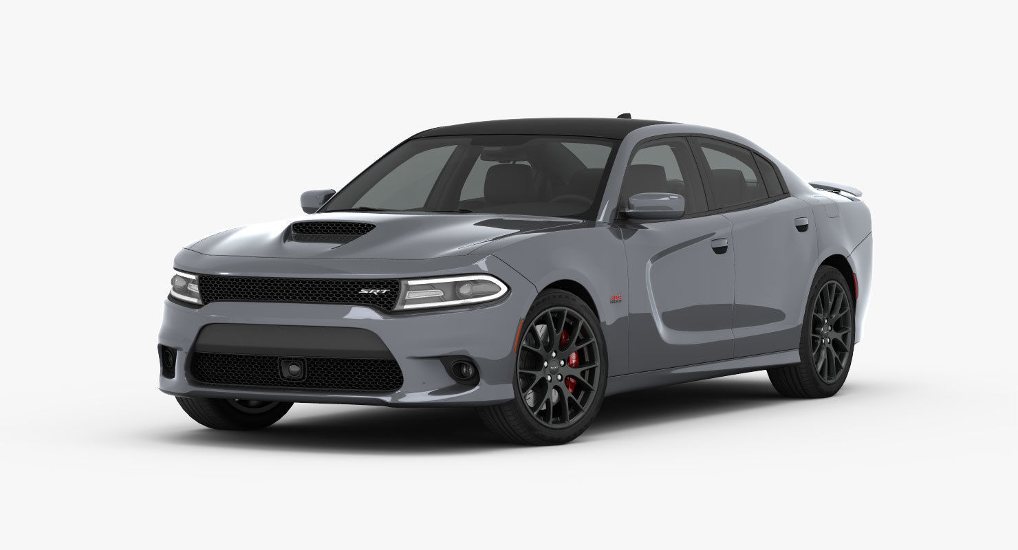Dodge Charger SRT 392 2015 detailed interior 3D model_2