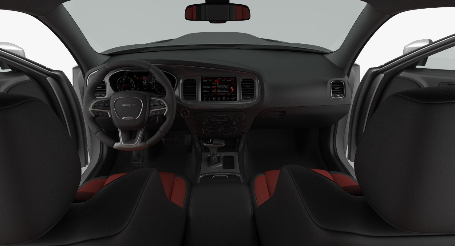 Dodge Charger SRT Hellcat 2015 detailed interior 3D model_20