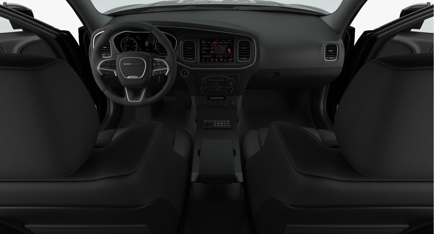 Dodge Charger Pursuit 2015 detailed interior 3D model_18