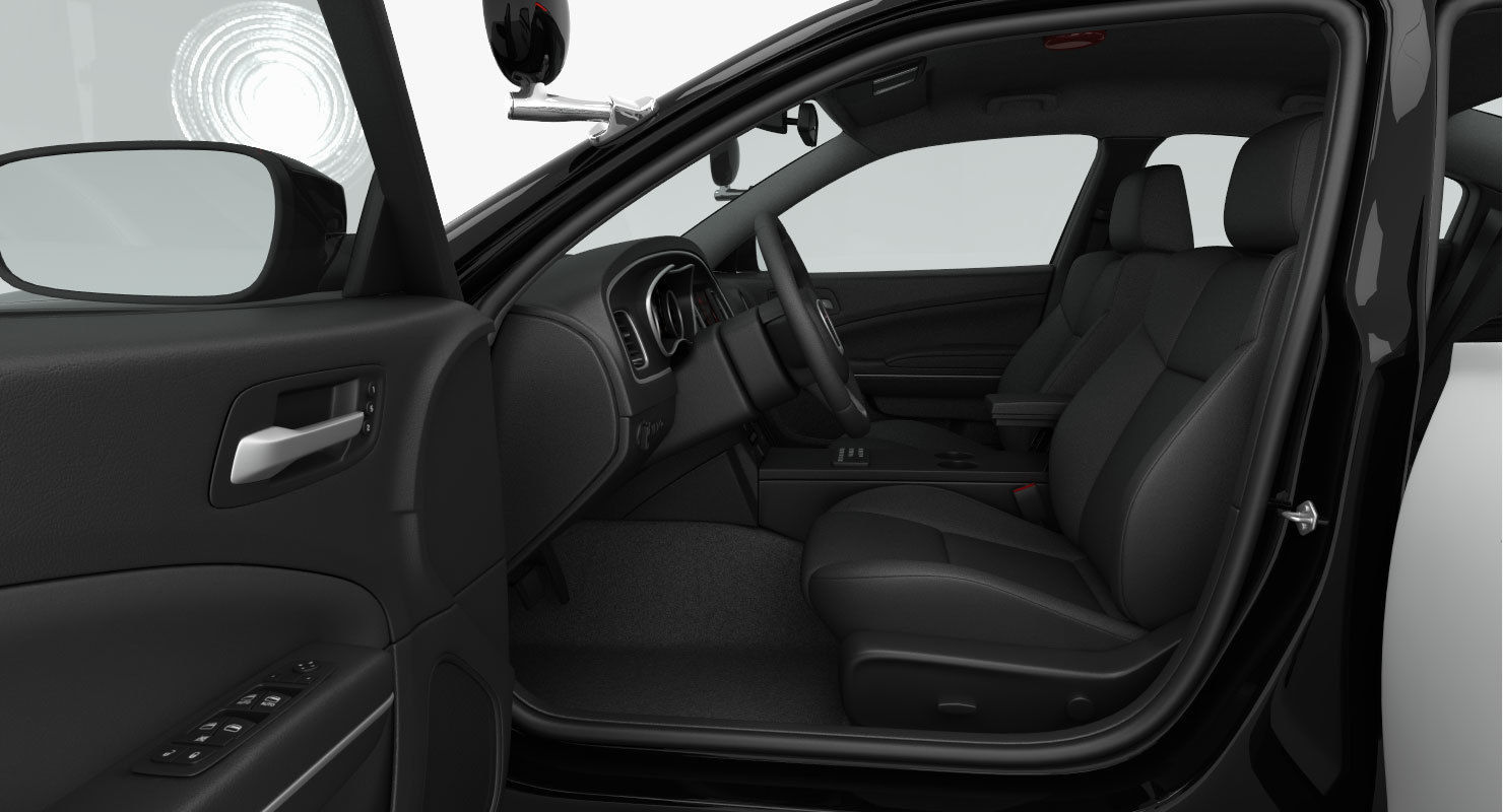 Dodge Charger Pursuit 2015 detailed interior 3D model_16