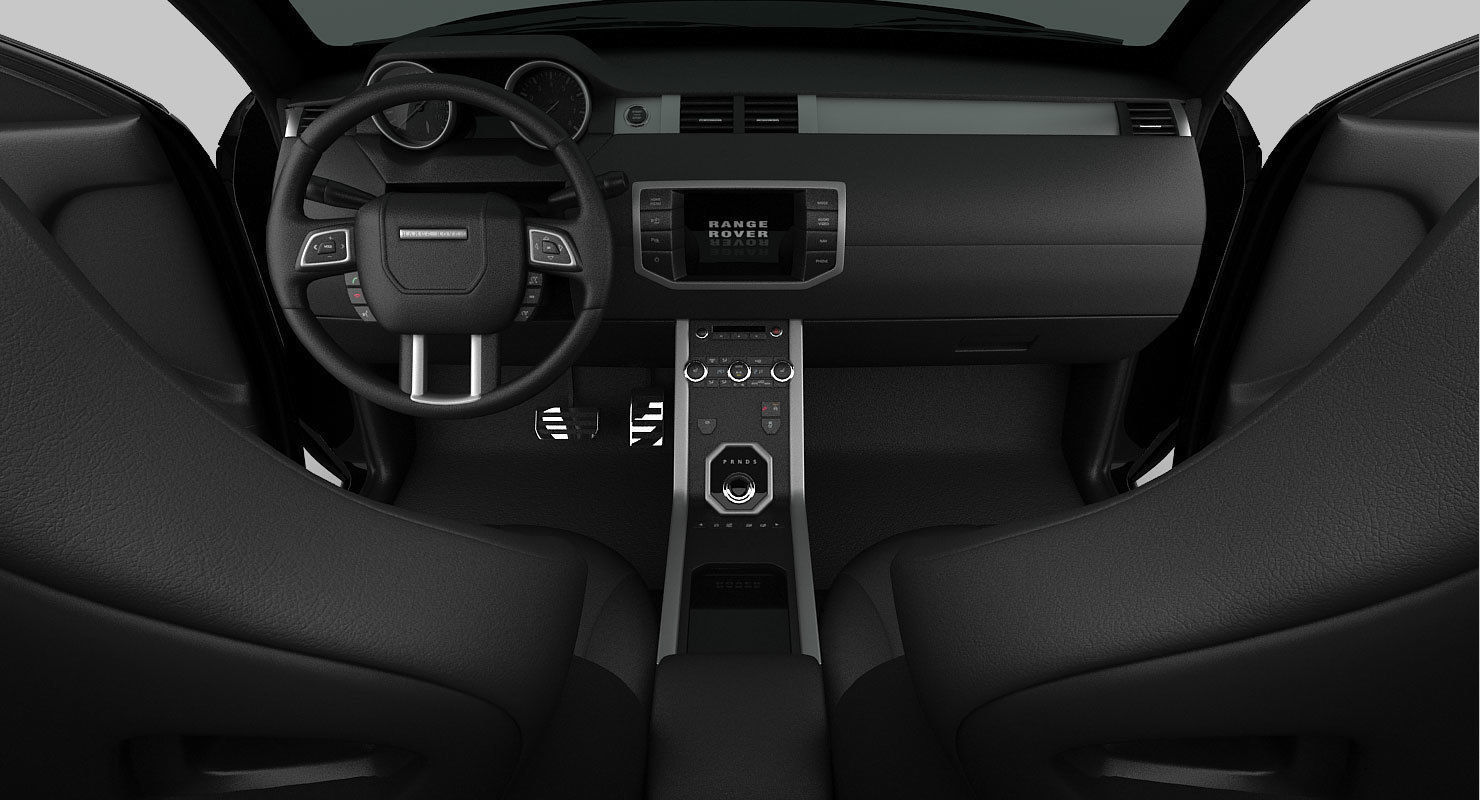 Range Rover Evoque Ember Edition 2017 3D model_12