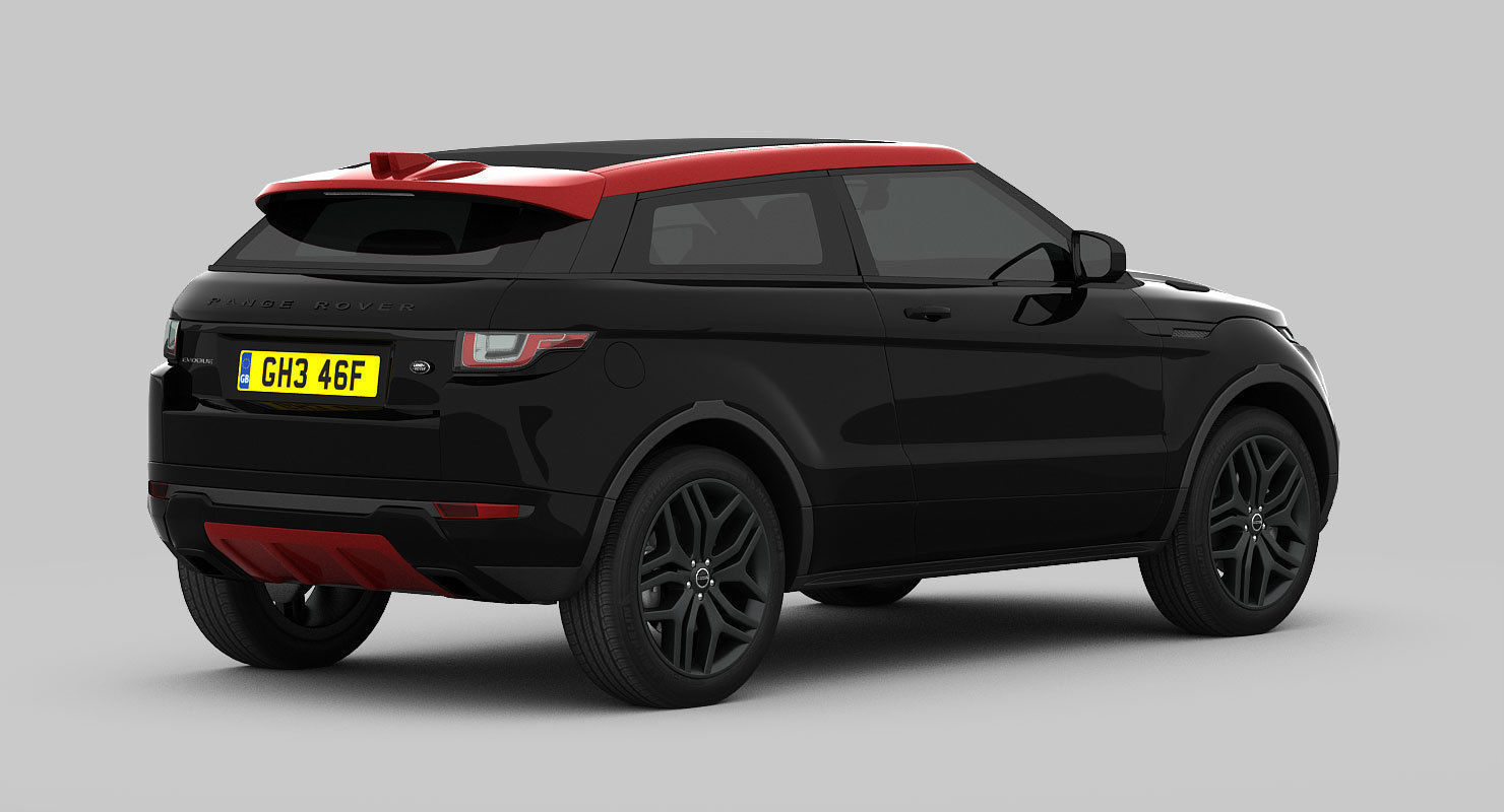 Range Rover Evoque Ember Edition 2017 3D model_1