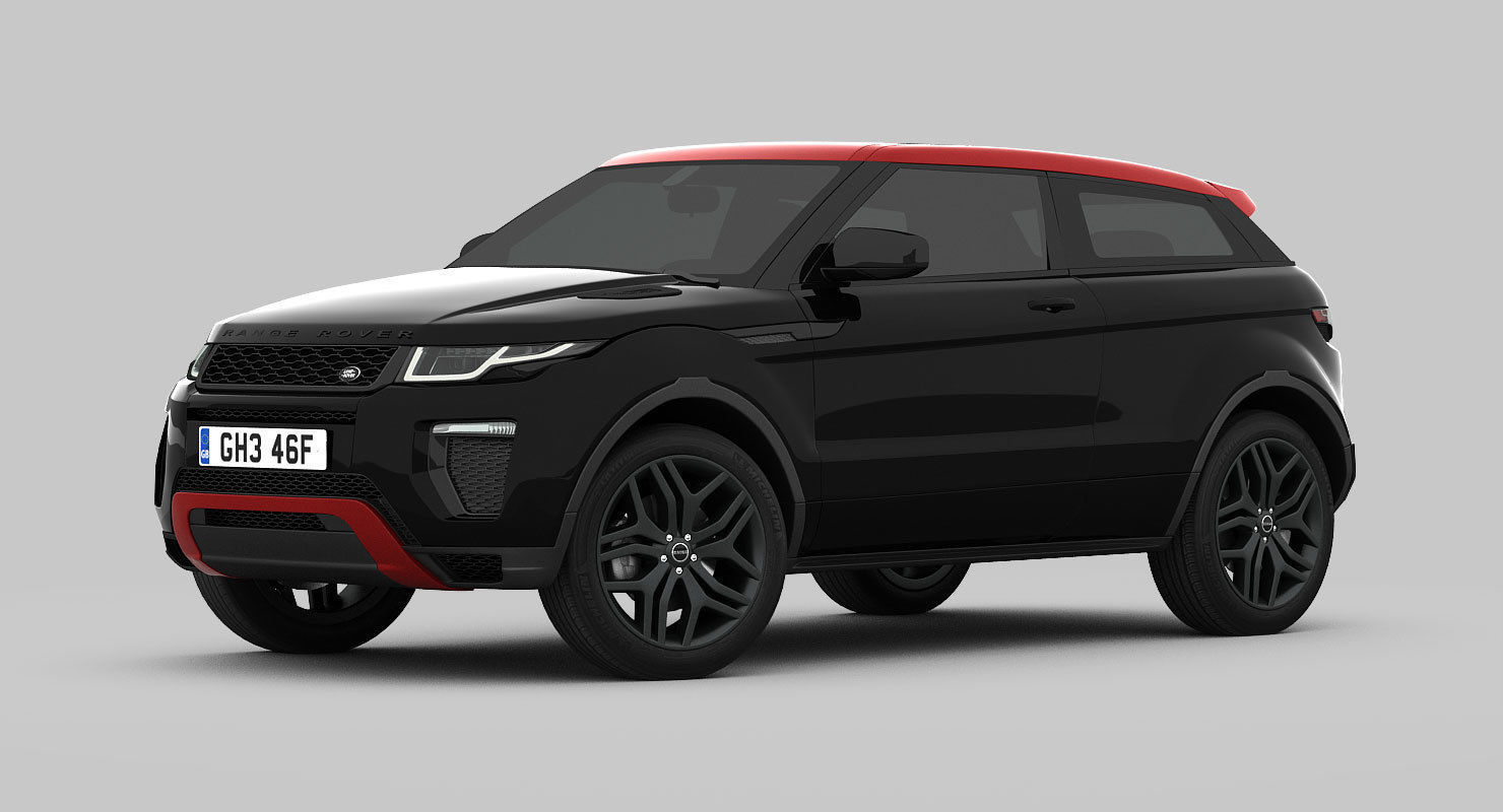 Range Rover Evoque Ember Edition 2017 3D model_5