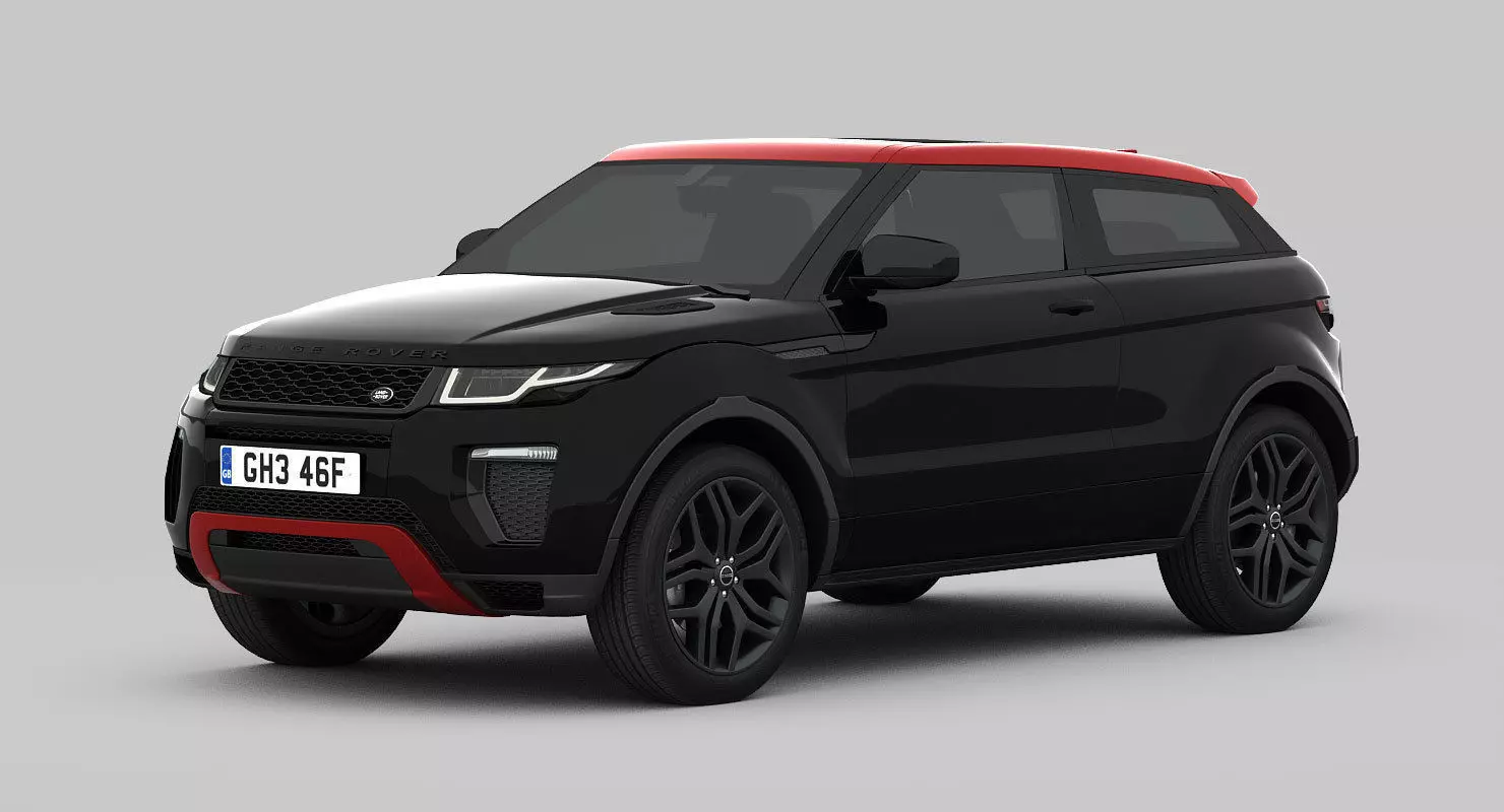 Range Rover Evoque Ember Edition 2017 3D model_0