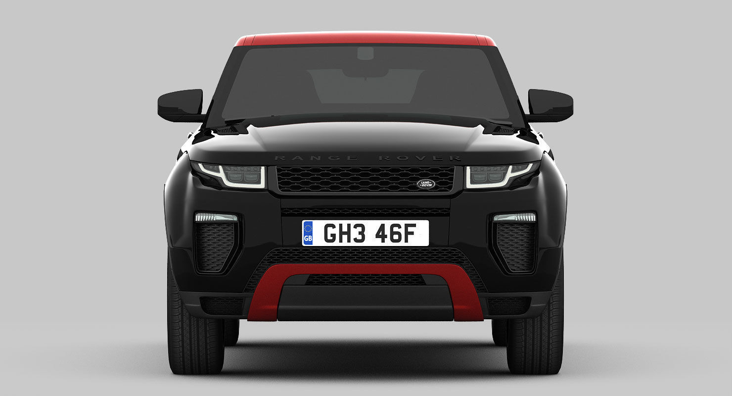 Range Rover Evoque Ember Edition 2017 3D model_6