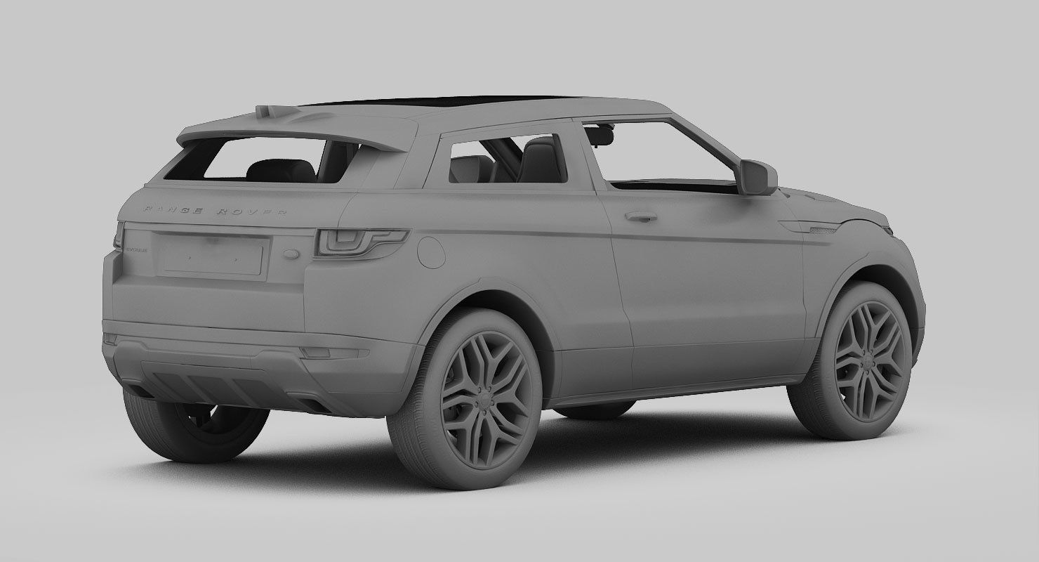 Range Rover Evoque Ember Edition 2017 3D model_18