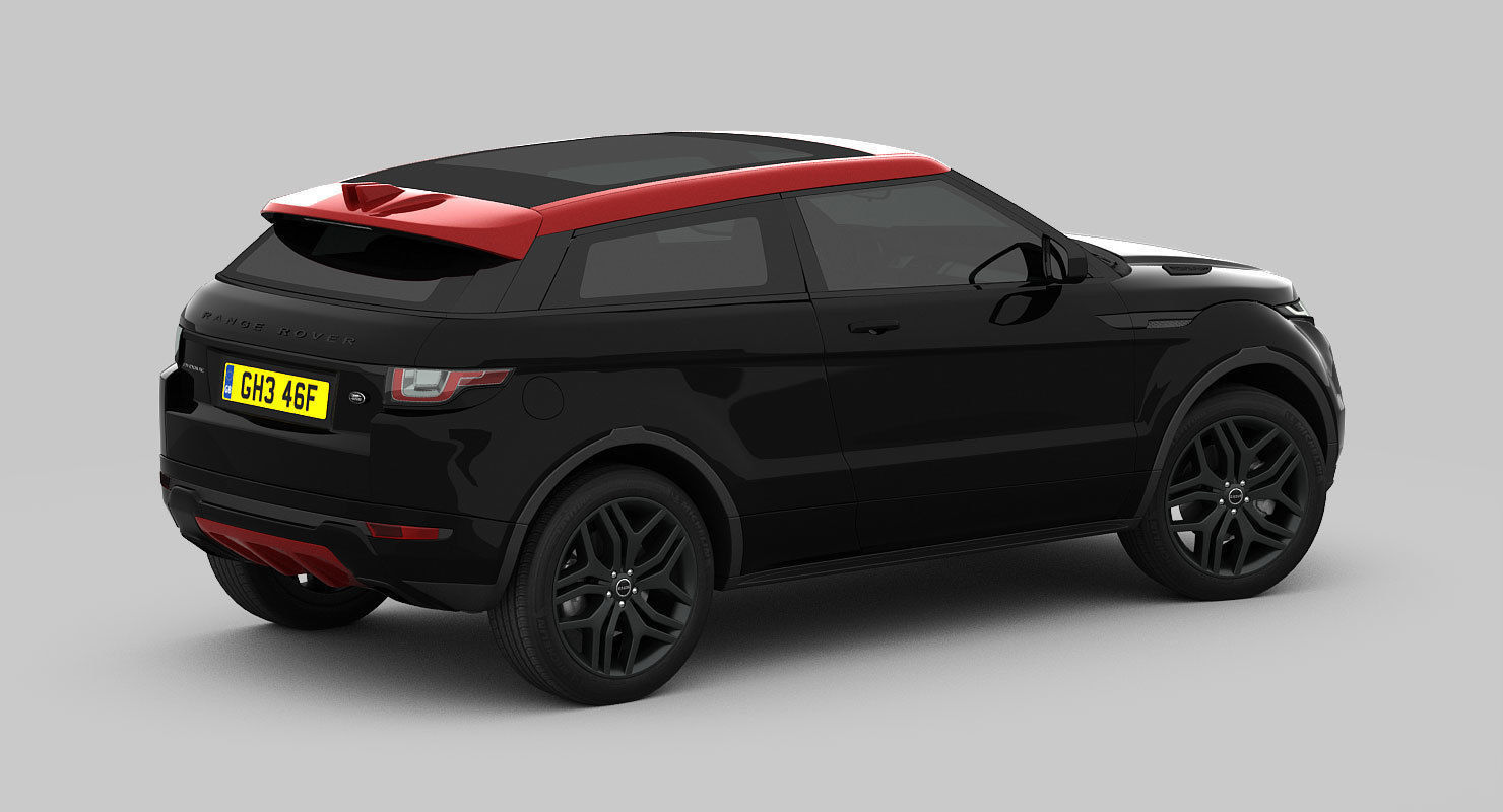 Range Rover Evoque Ember Edition 2017 3D model_3