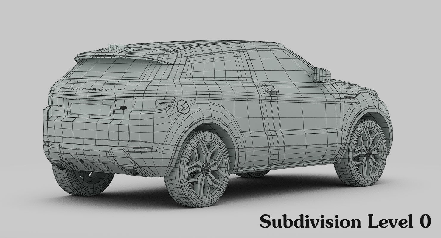Range Rover Evoque Ember Edition 2017 3D model_15