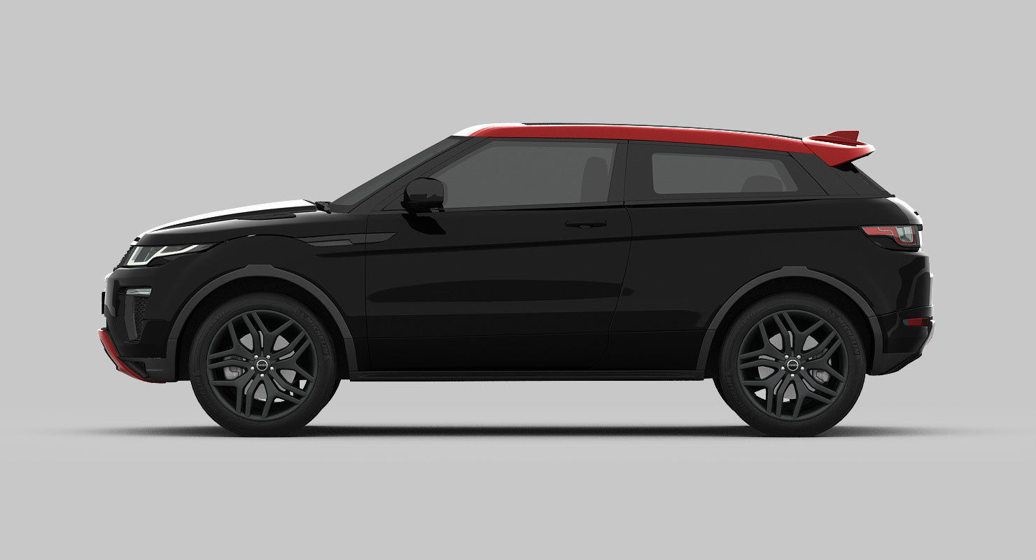 Range Rover Evoque Ember Edition 2017 3D model_8