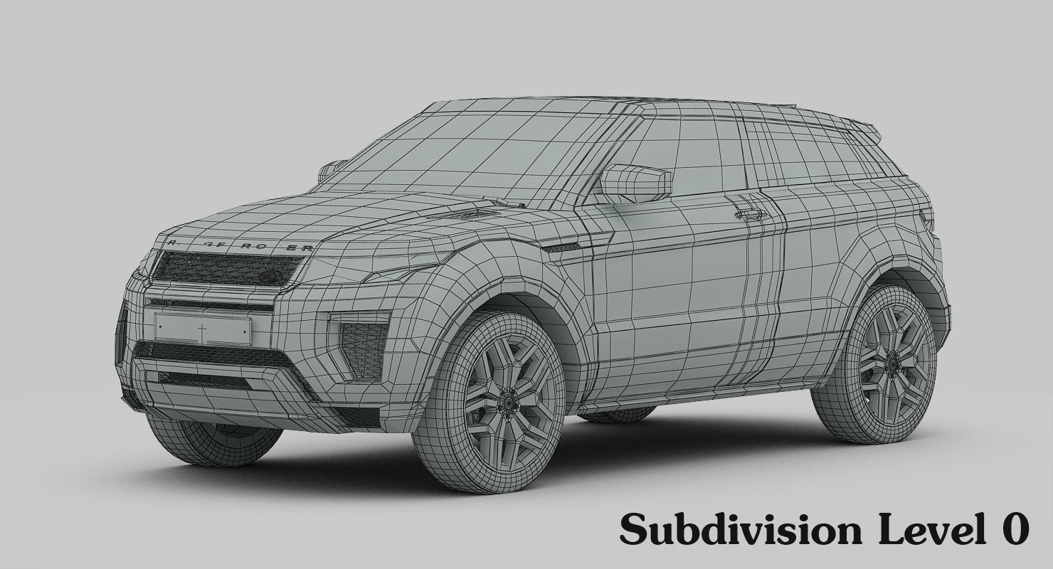Range Rover Evoque Ember Edition 2017 3D model_13