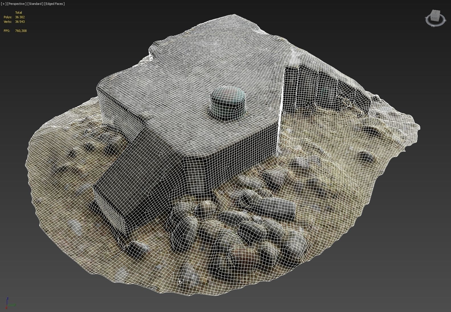 3d scanned Bunker A 3D model_5