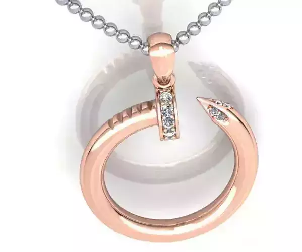 Pendant Rose gold