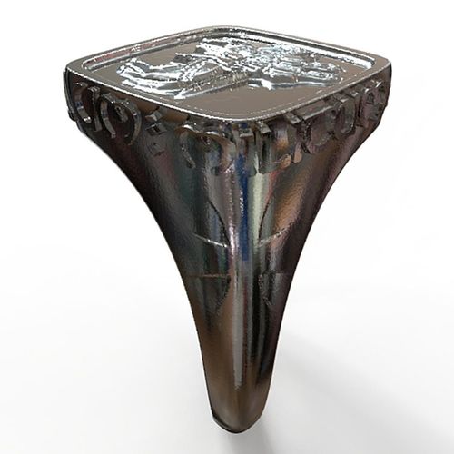 Templar seal ring  3D print model