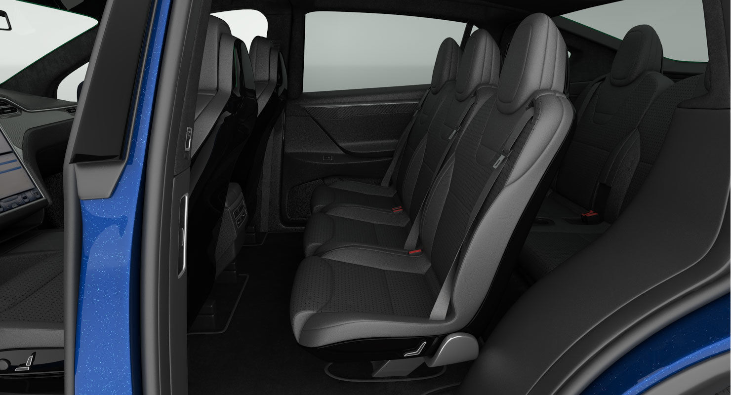 Tesla Model X 2017 detailed interior 3D model_17