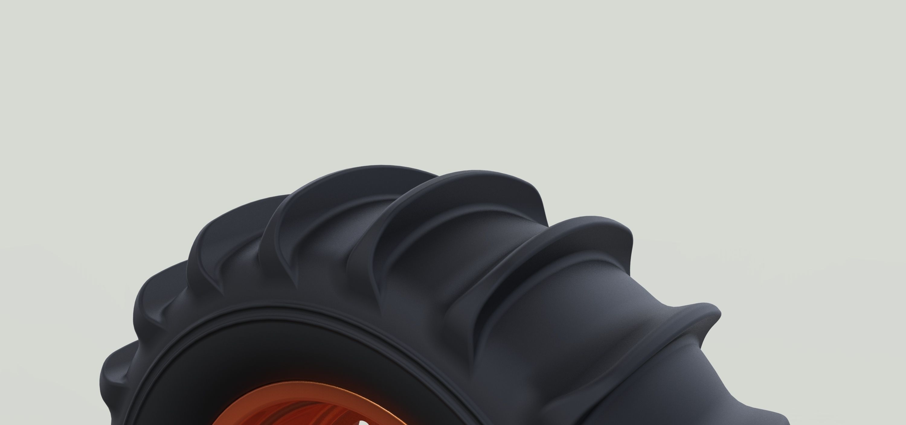 Rear wheel for Dune Buggy 3D model_5