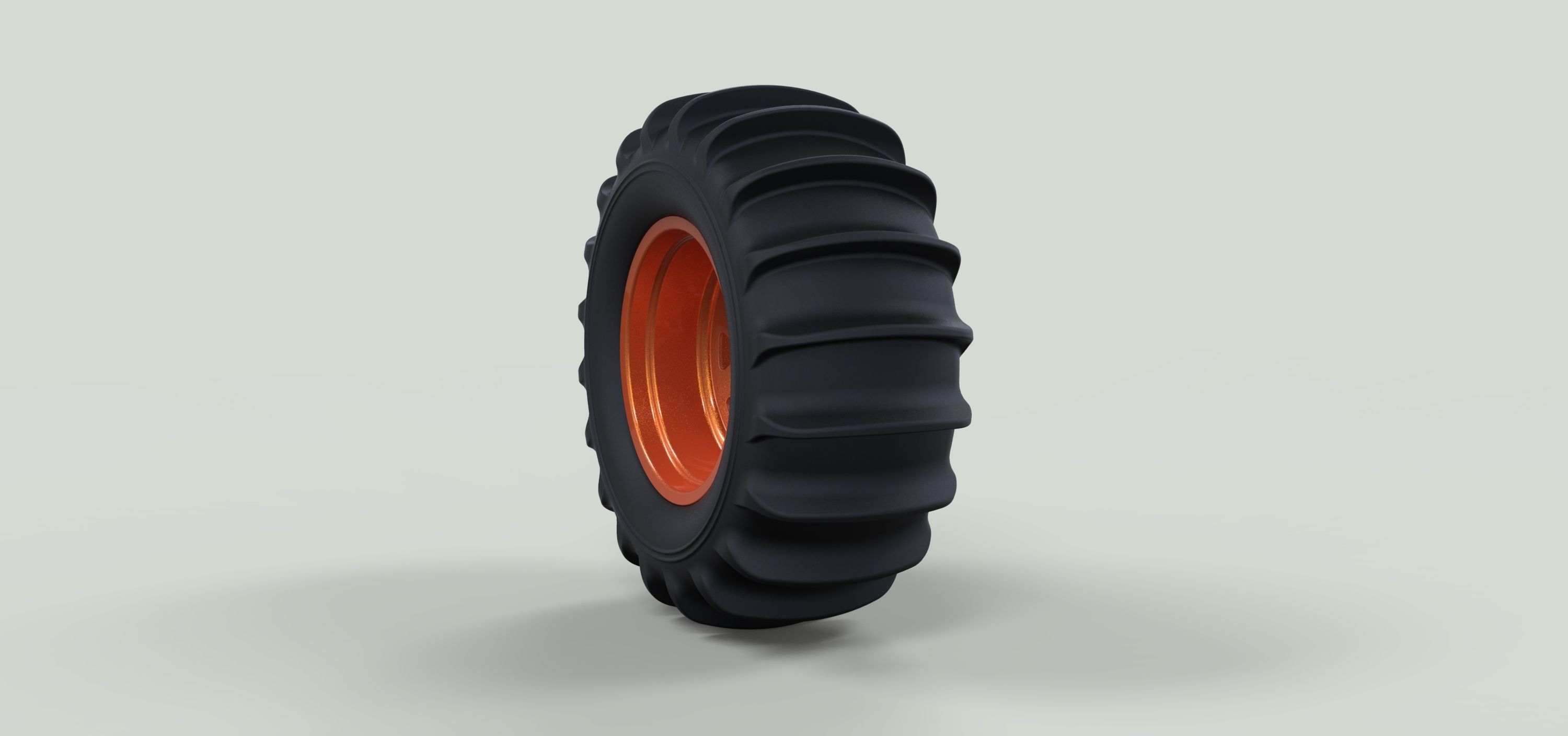 Rear wheel for Dune Buggy 3D model_1