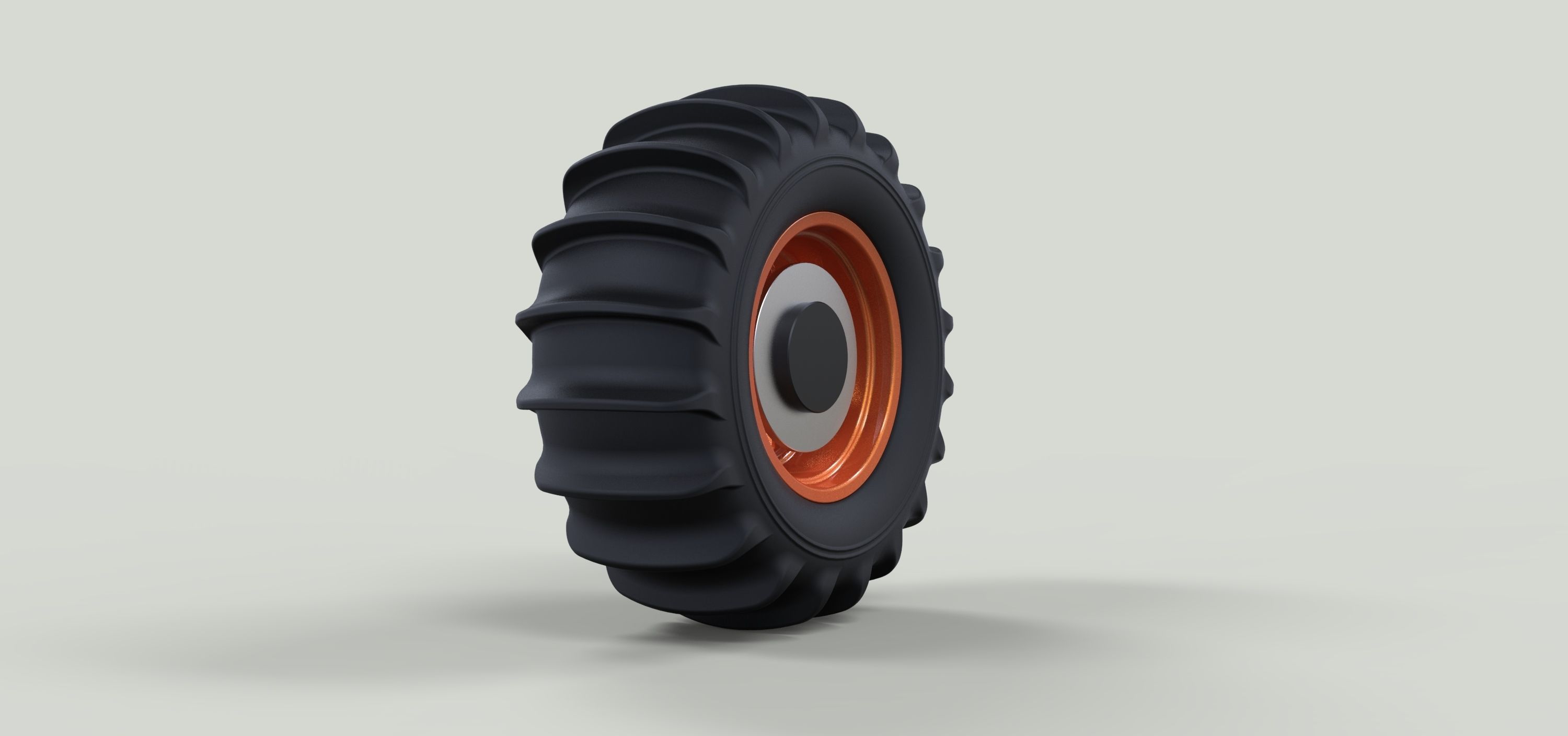 Rear wheel for Dune Buggy 3D model_3