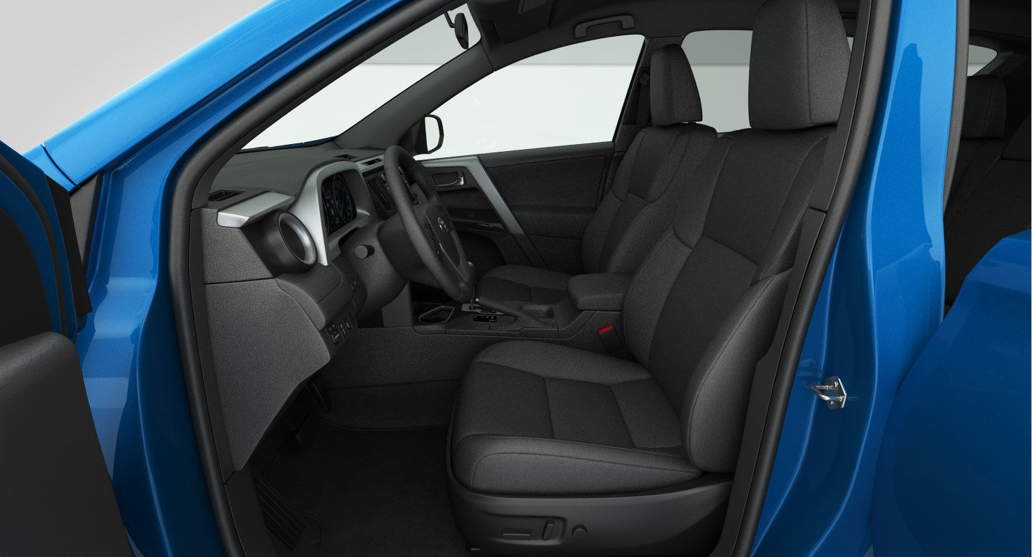 Toyota RAV4 Hybrid 2017 detailed interior 3D model_15