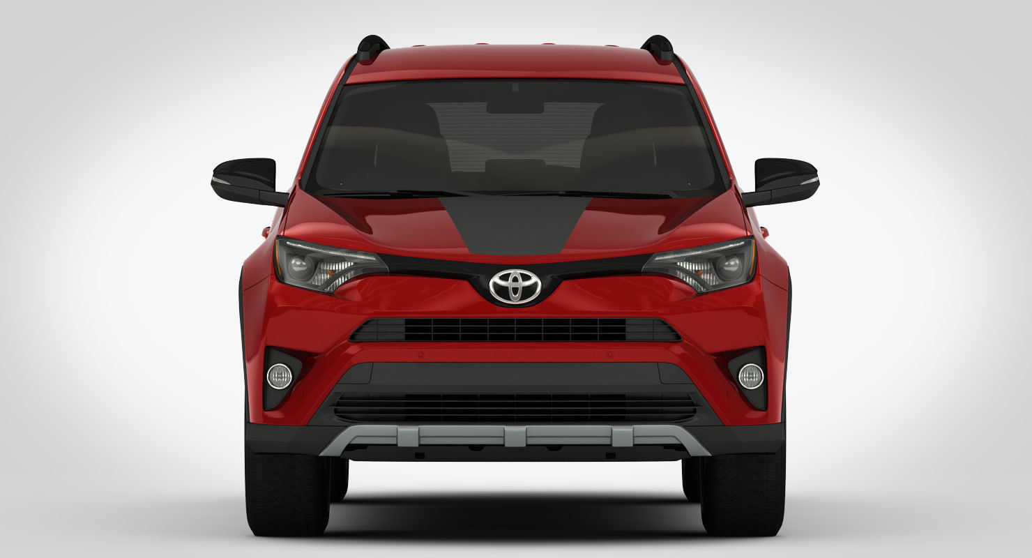 Toyota RAV4 Adventure 2018 detailed interior 3D model_10