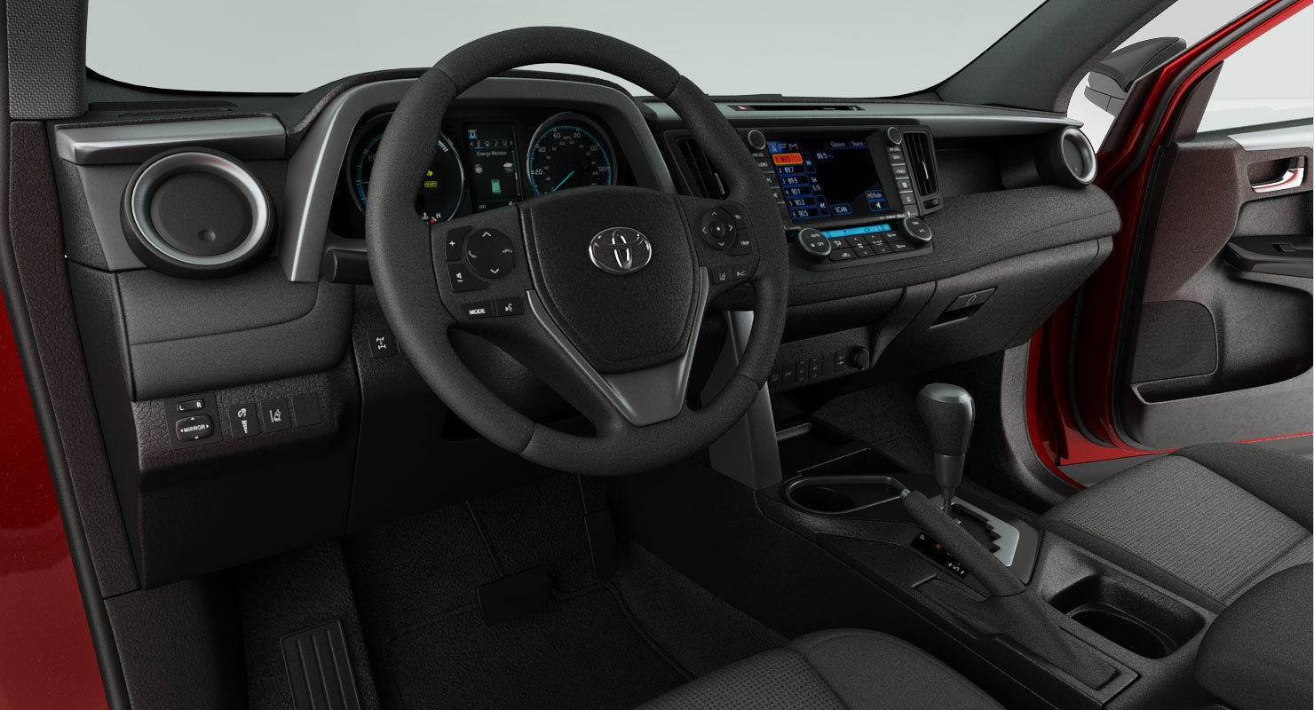 Toyota RAV4 Adventure 2018 detailed interior 3D model_18