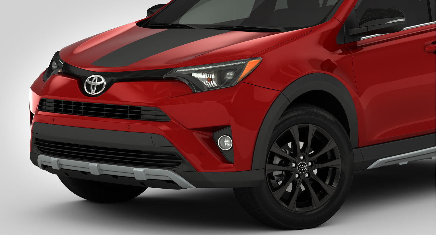 Toyota RAV4 Adventure 2018 detailed interior 3D model_5