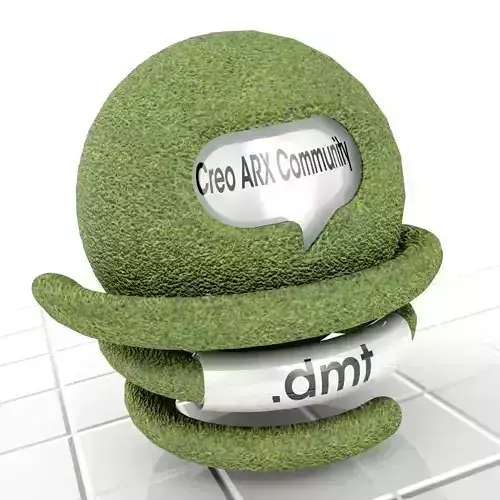 Creo Advanced rendering Extension ARX model ball Free 3D model