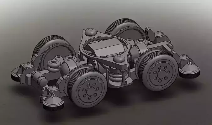 MP-89 BOGIE CL449 3D model