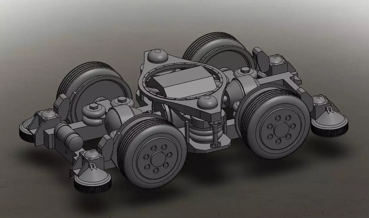 MP-89 BOGIE CL449 3D model