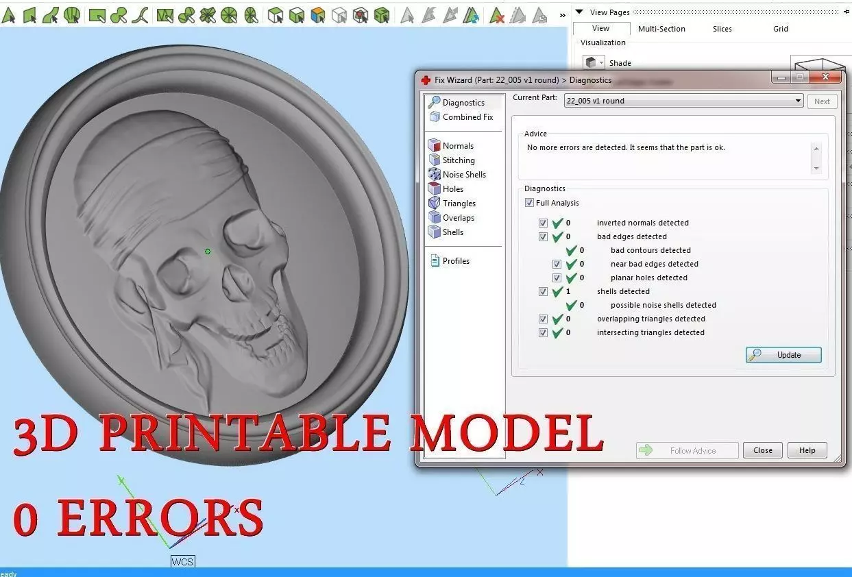 Panno Pirate Skull 3D print model