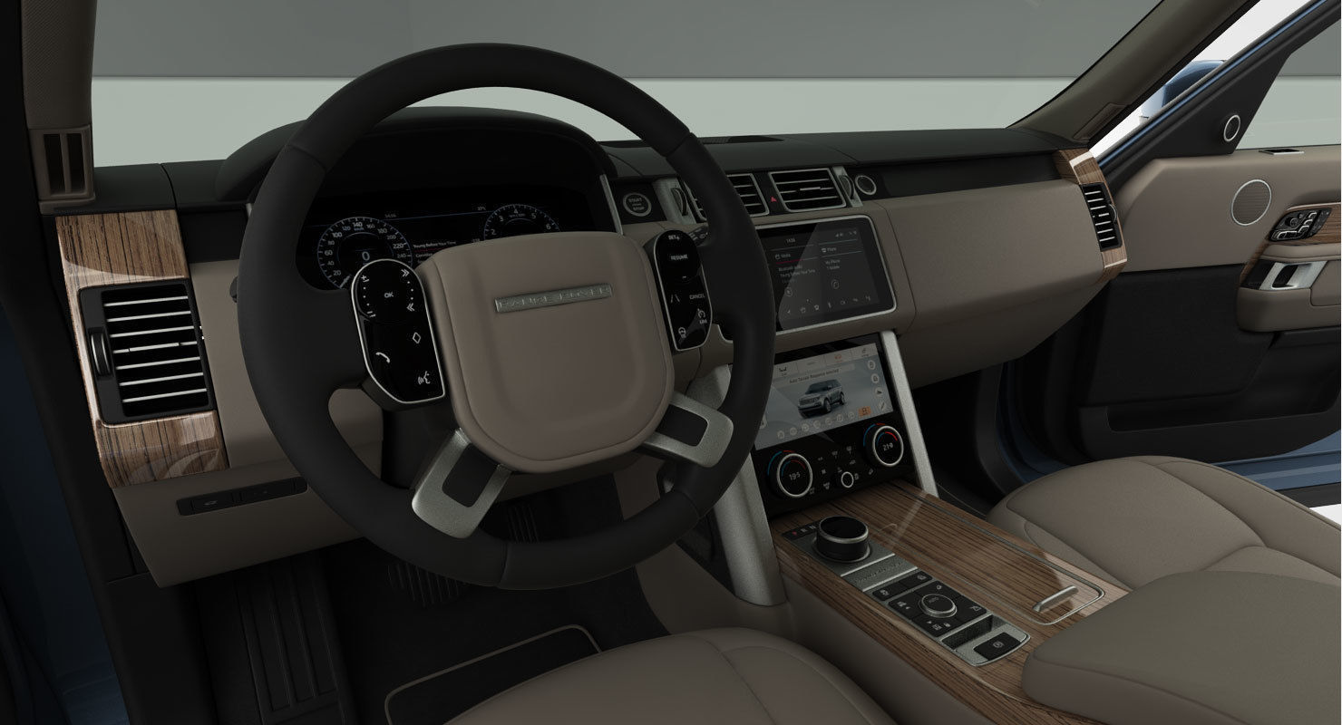 Range Rover Autobiography 2018 detailed interior 3D model_16