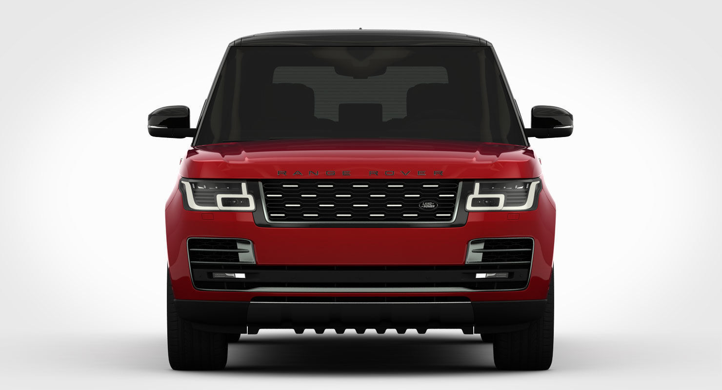 Range Rover SVAutobiography Dynamic 2018 detailed interior 3D model_6