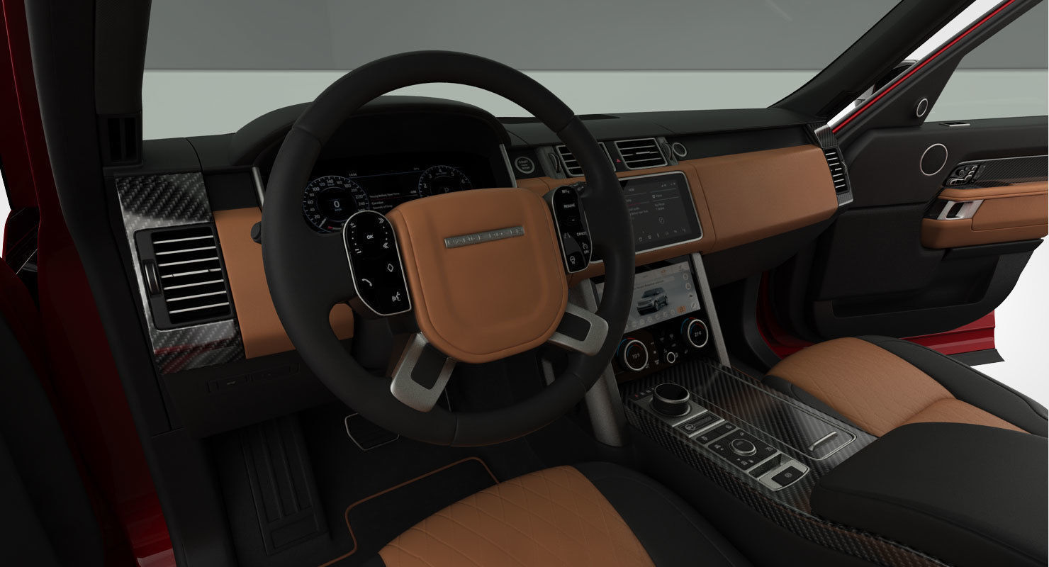 Range Rover SVAutobiography Dynamic 2018 detailed interior 3D model_16