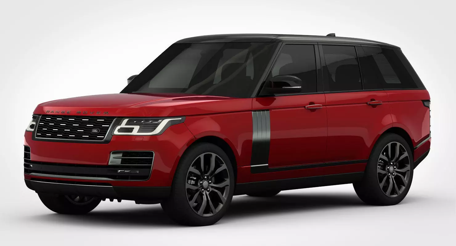 Range Rover SVAutobiography Dynamic 2018 detailed interior 3D model_0