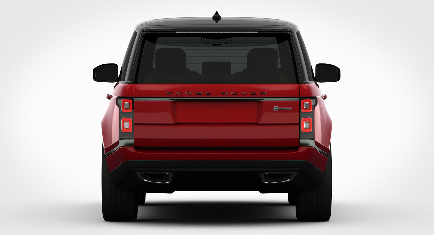 Range Rover SVAutobiography Dynamic 2018 detailed interior 3D model_7