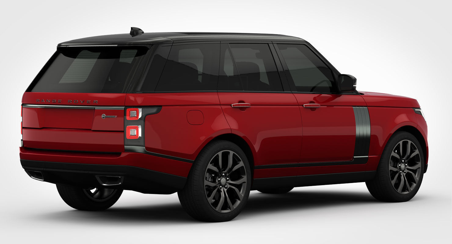 Range Rover SVAutobiography Dynamic 2018 detailed interior 3D model_1