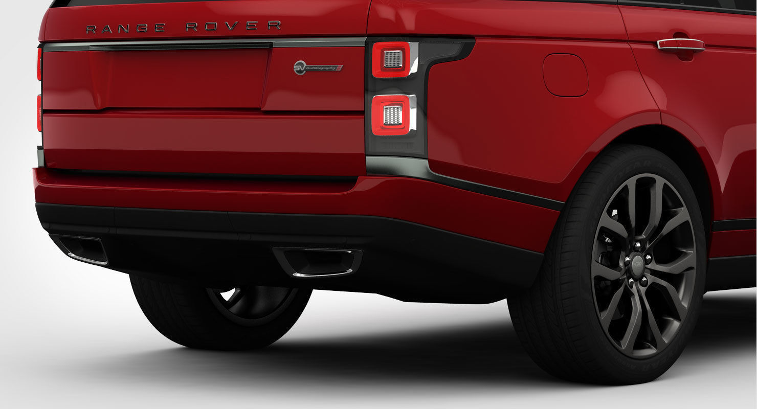 Range Rover SVAutobiography Dynamic 2018 detailed interior 3D model_10