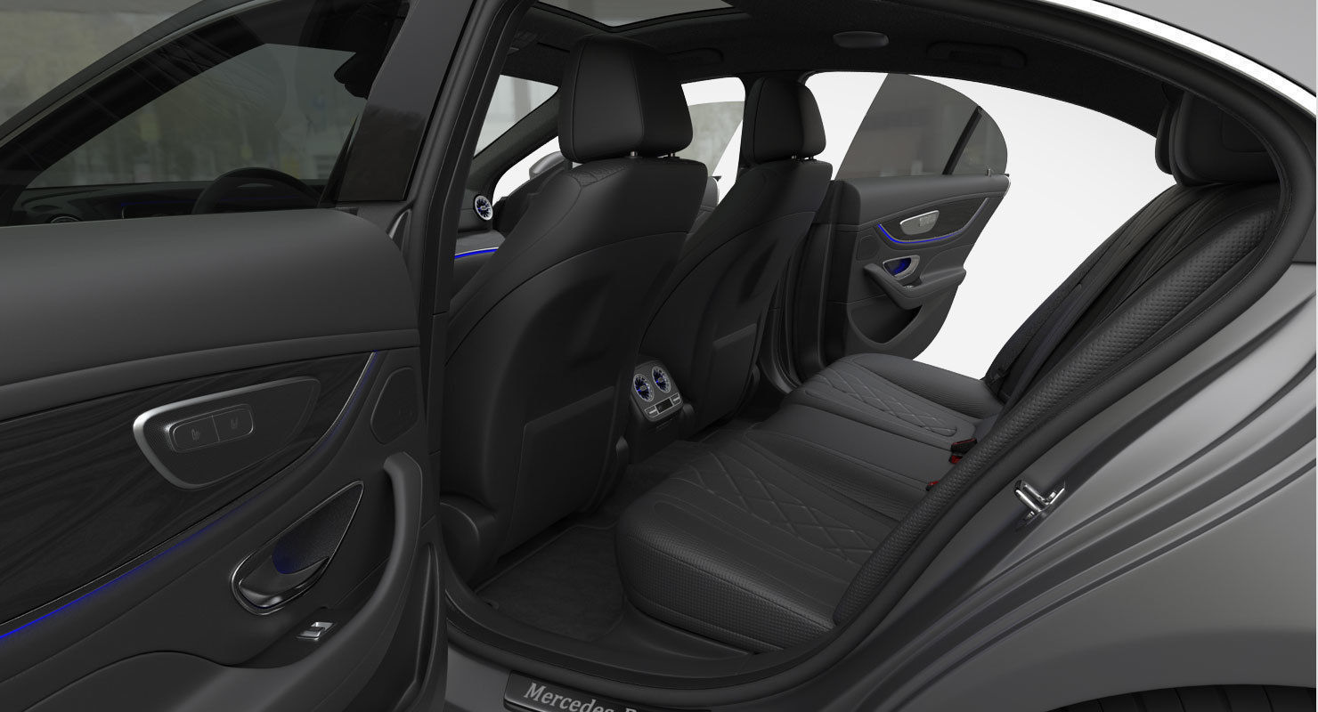 Mercedes-Benz CLS AMG Line 2019 detailed interior 3D model_16